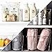 BINO | Clear Storage Organizer | THE LODGE COLLECTION | Containers for Organizing with Handles| Pantry & Kitchen Organization | Fridge Organizer | Bathroom Organizer | Storage Bins For Shelves Cabinet