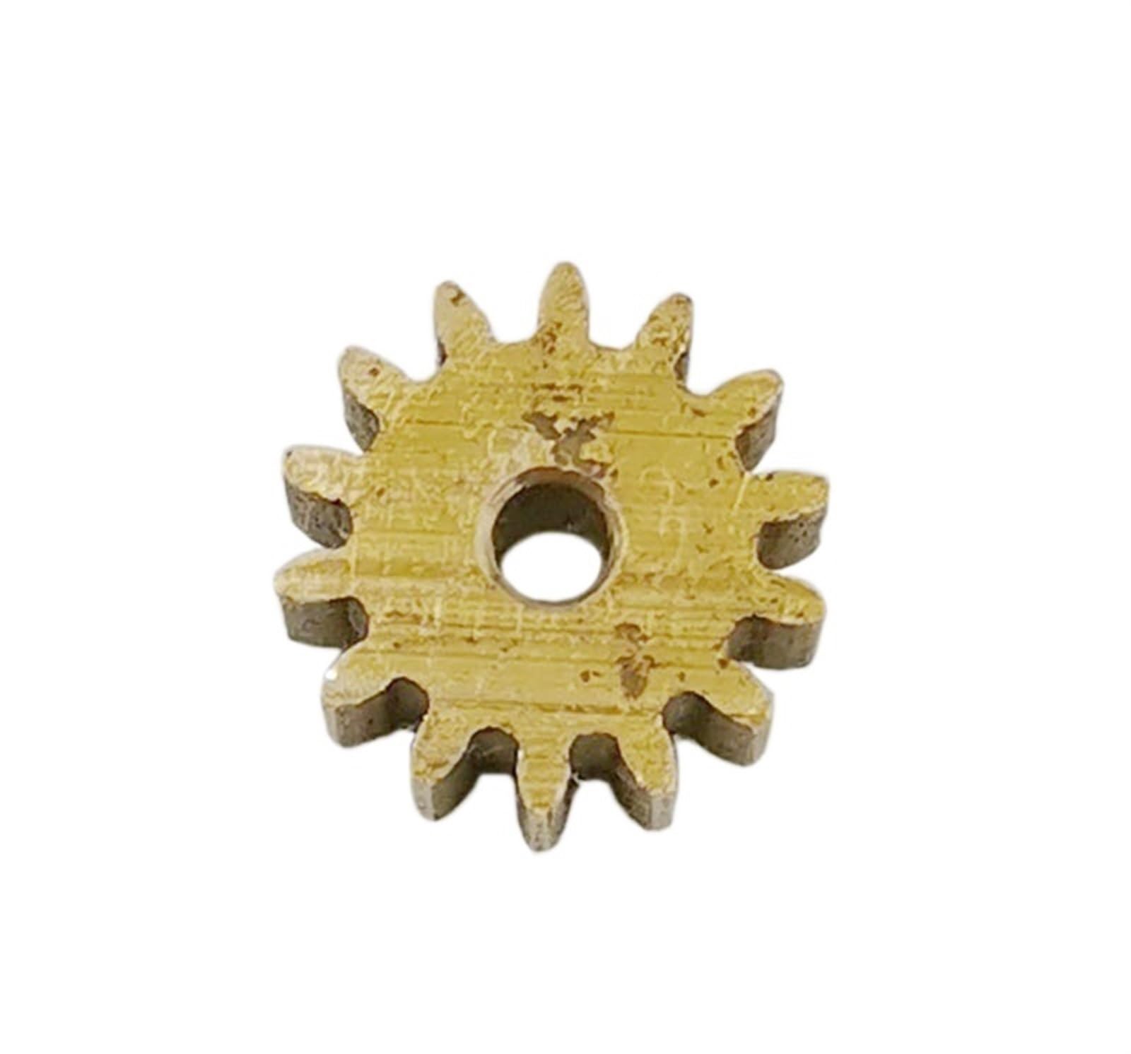 Bevel Gear Pinion Hardware Mechanical 1PC 14T 0.6M OD=9.6mm Copper Gear Machine Motor Parts 14 Teeth Brass Pinion 142A 143A 143.17A 144A(4mm)