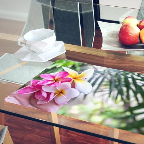 Sets de table frangipanier tropical liège souple napperons bali grand format - 6