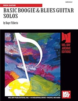 Paperback Mel Bay Basic Boogie and Blues Guitar Solos Book