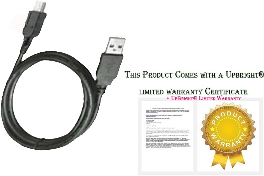 UpBright USB Data Sync Cable Cord Compatible with Magellan Maestro/RoadMate Automotive GPS Receiver 3100 3140 3200 3210 3220 3225 3250 4000 4040 4050 4200 4210 4215 4220 4250 4350 4370 4700 5310 1200