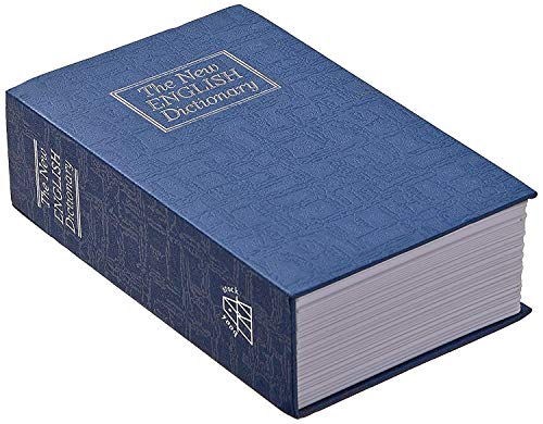 Vakra Hidden Secret Book Safe Vault Box with 2 Keys Jewelry Money Cash Box Locker Home Safe Box Dictionary for Office Home (18 x 11 x 5.5 cm) (B0BLSGCRR3) Amazon Price History, Amazon Price Tracker