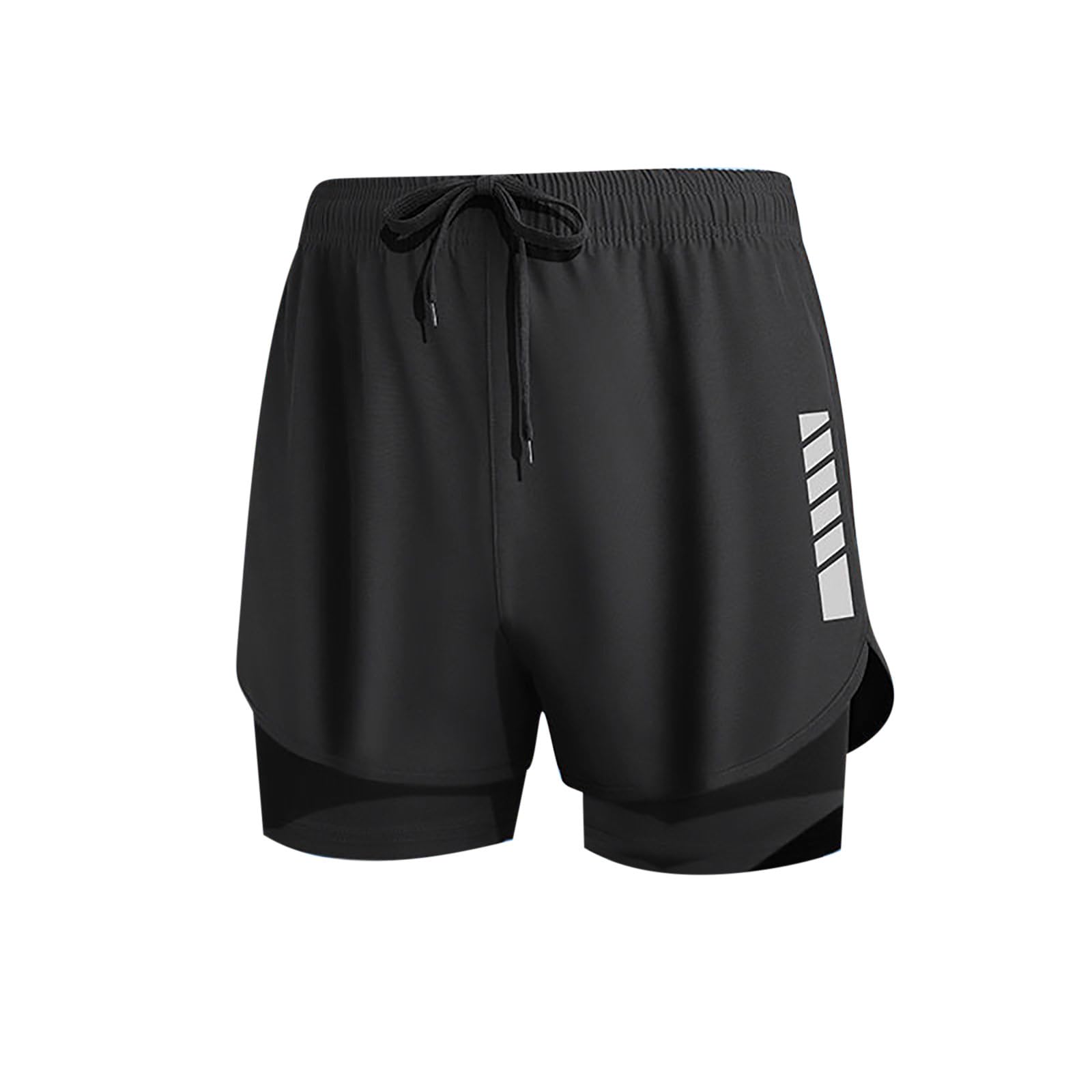 Workout Gym Running Shorts for Mens Fall Summer Straight Leg Tiered Basic Shorts Man 2026 Y2K