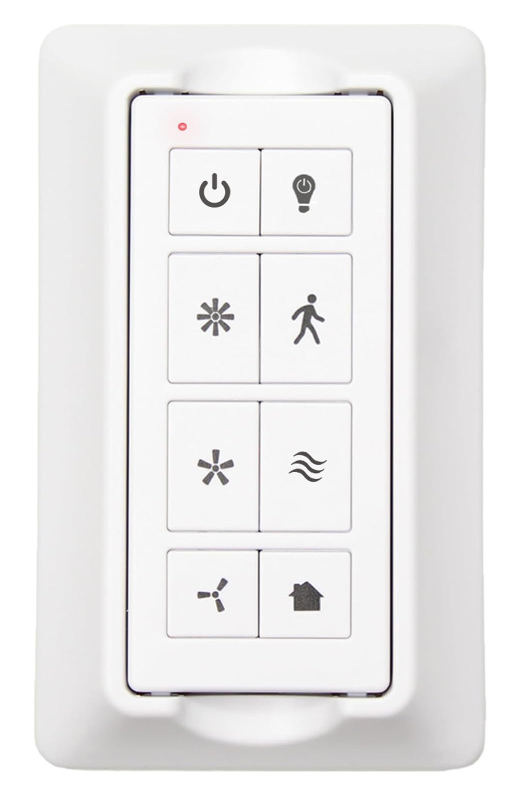 Ceiling Fan Remote Control with Light Dimmer, 3 Speeds Wall Remote, Compatible with Harbor Breeze, Prominence, Replacement for TR326A, 2AQZU-18052, 2AQZU-18007, 304.25MHz (Remote Only)
