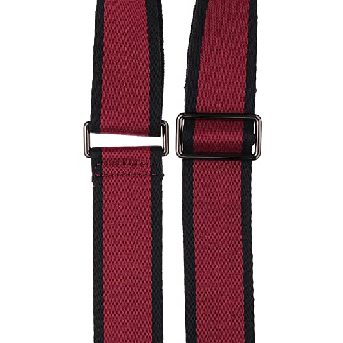 Image of jiesinlov Bag Strap Replacement Crossbody Wide Shoulder Straps Adjustable for TOTE,Messenger Bags and Handbags (Red-S1)