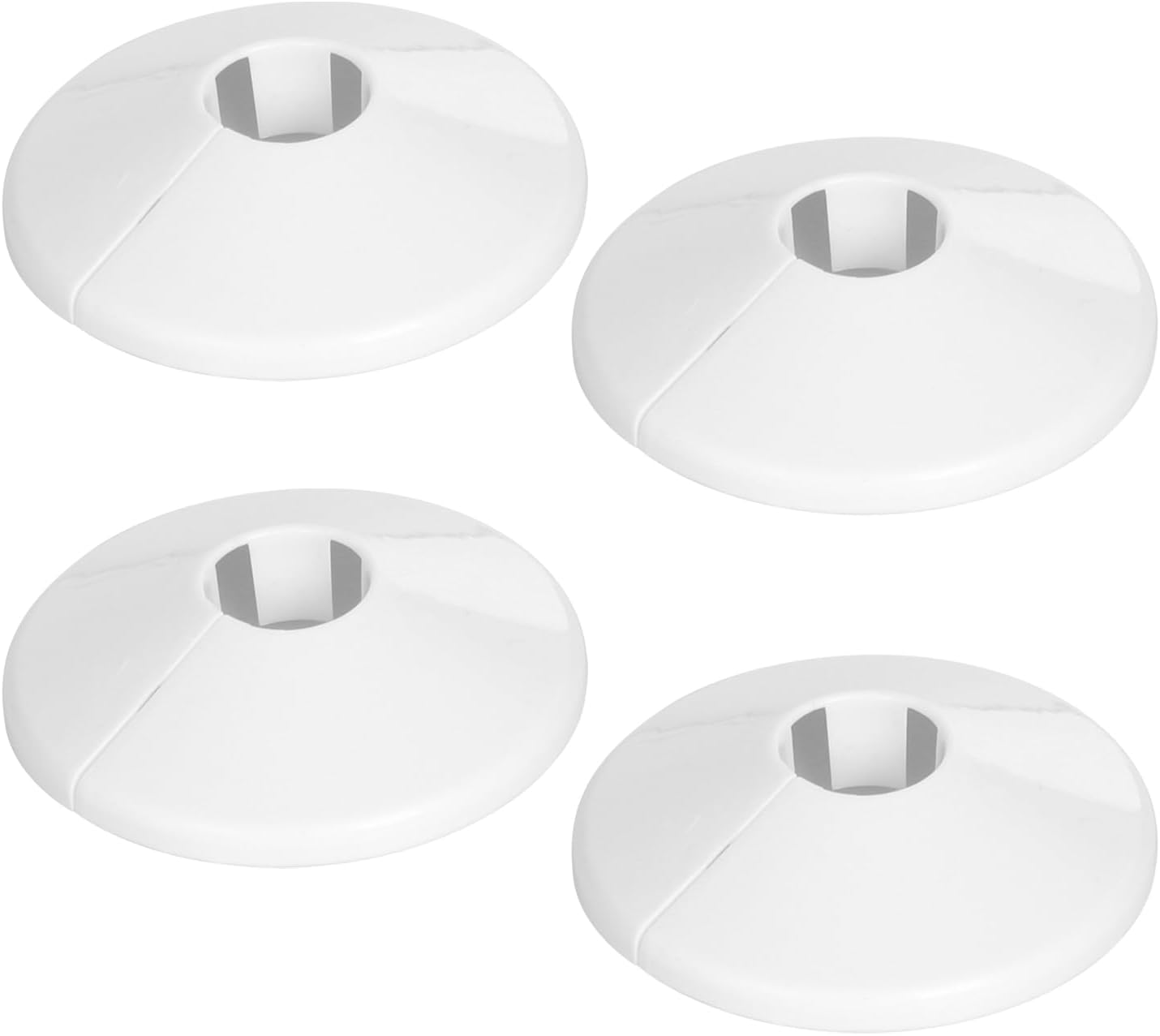 4 Stück Heizungsrohr Rosette 15mm Heizungsrohr Abdeckung Heizungsrohr