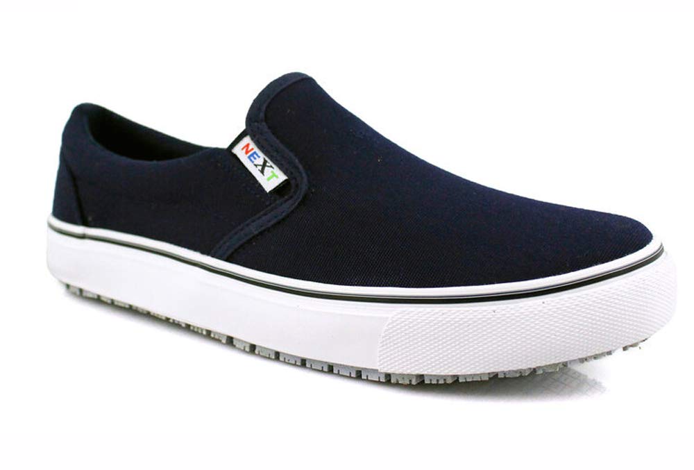 Laforst Next Gen Footwear Women's Sandy 3319 Slip Resistant Sneaker, Navy, 11