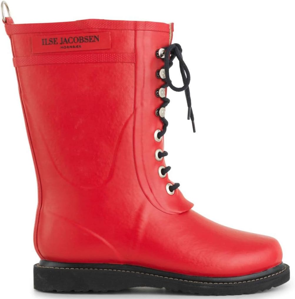 Ilse Jacobsen RUB15 Red Womens Boots
