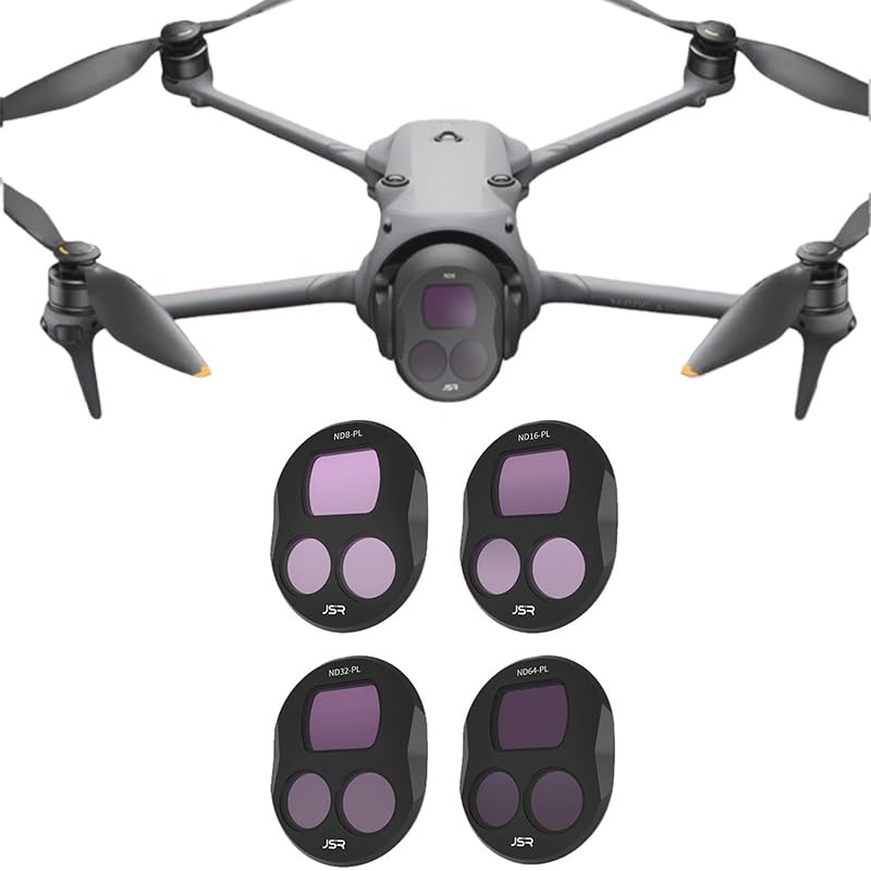 DJI Mavic 4 Pro 用 フィルター レンズ フィルターセット (ND8PL+ND16PL+ND32PL+ND64PL) Amazon | DJI Mavic 4 Pro 対応 フィルター レンズ 保護 フィルター