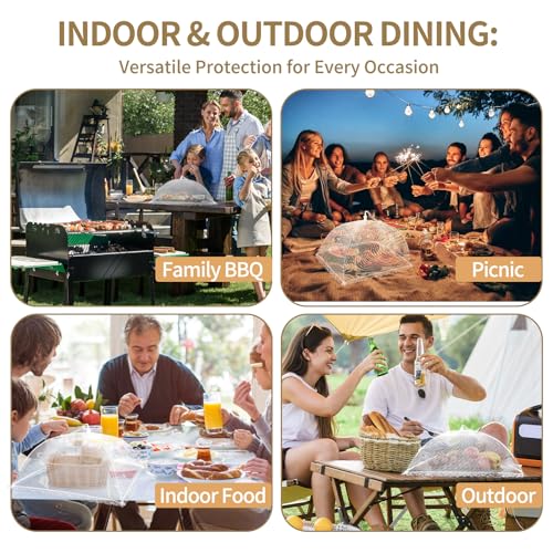 Nepak FOOD COVERS 17INCH 6PACKS 6 Large And Tall Food Covers thumb #5