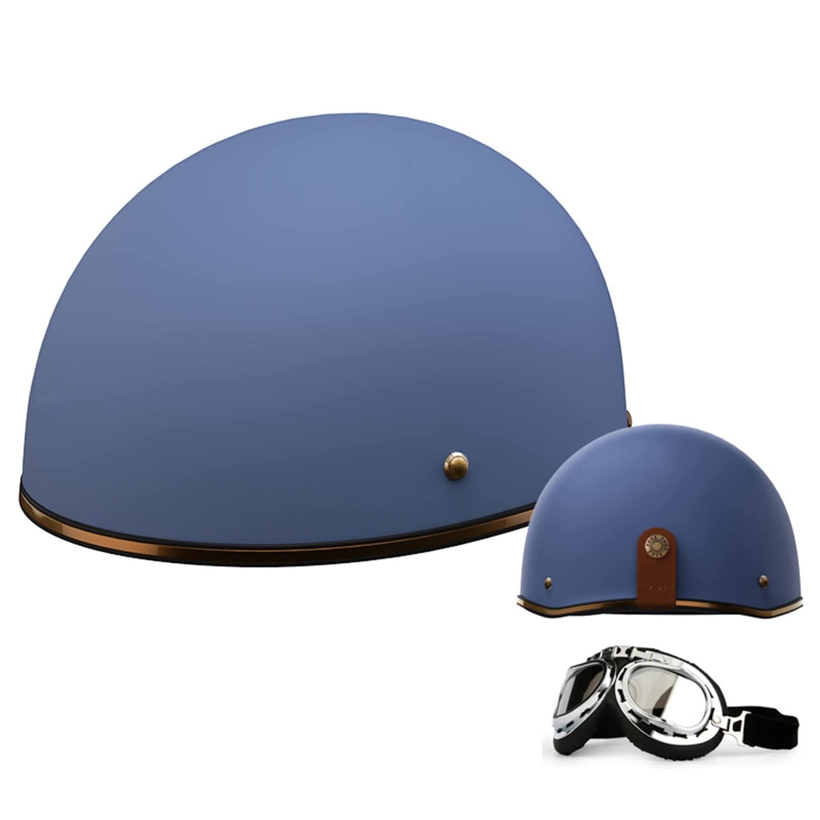 Retro Duitse Stijl Motorfiets Halve Helm ECE Goedgekeurde Baseballcap Half-Shell Helm Heren Dames Half Open Helm Met Verstelbare Snelsluiting Dop Half-Shell Helm H,M Retro Duitse Stijl Motorfiets Halve Helm ECE Goedgekeurde Baseballcap Half-Shell Helm Heren Dames Half Open Helm Met Verstelbare Snelsluiting Dop Half-Shell Helm H,M