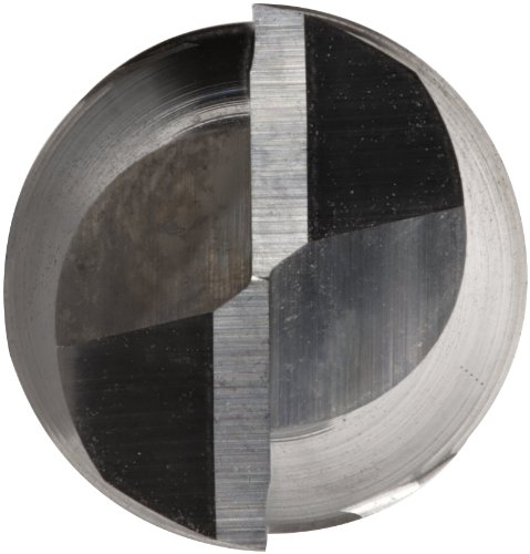 Image of 5110358 High Speed Steel (HSS) Square Nose End Mill, Inch, Long Length, Weldon Shank, Uncoated (Bright) Finish, 30 Degree Helix, 2 Flutes, 6 inch Overall Length, 7 /8 inch Cutting Diameter, 7 /8 inch Shank Diameter