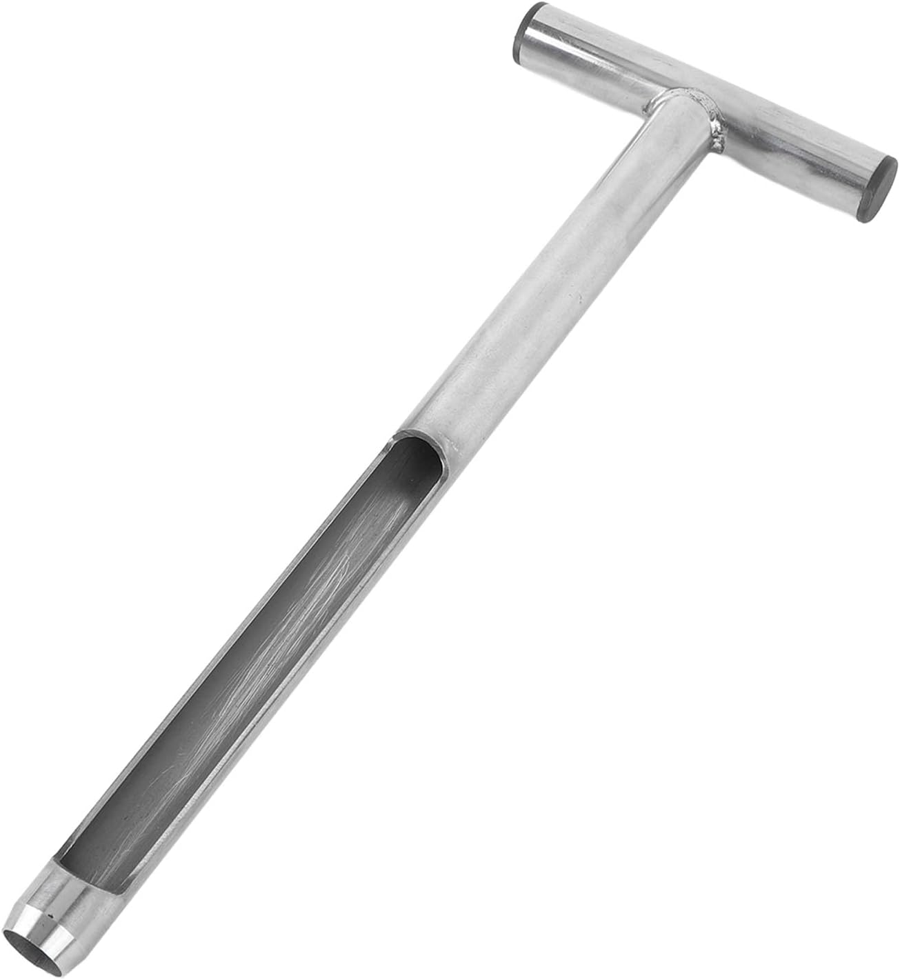 Soil Sample Probes, Soil Sampler with 2 Sampling Bags Stainless Steel T Handle Soil Probe for Soil Sampling Plant Care Lawn Garden Farm