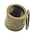 Produktbild Generic 12pcs Spaltringe Spiralringe Schlüsselringe Flachschlüssel Ringe 28mm Bronze