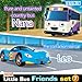 Tayo The Little Bus Special Friends Set 7 - Christmas and Birthday Gifts for Kids, Compatible with Large Playsets! Includes Popular Tayo Friends from The Animation