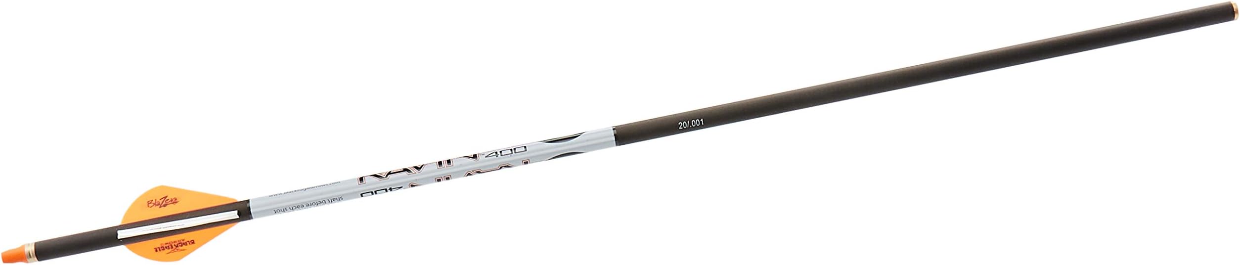 Ravin 20-Inch 400-Grain Carbon Crossbow Bolts with 2-Inch Offset Vanes, Inserts and Nocks for Use Exclusively with Ravin Crossbows