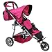 Mommy & me Twin doll jogger 9669DL with FREE carriage bag