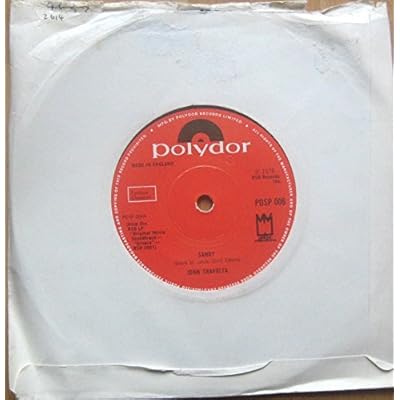 JOHN TRAVOLTA 7" Single - Sandy/Can't Let You Go,