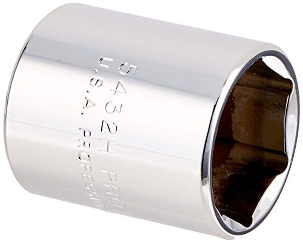 Stanley Proto J5432H 6 Point 1/2" Drive Socket, 1"