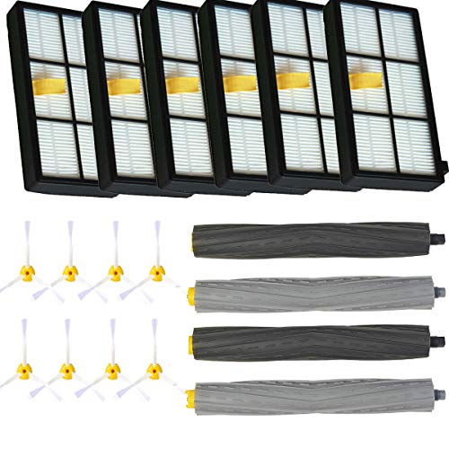 Supon Piezas de repuesto para la serie iRobot Roomba 800850851860865866870871 876 880 885 886 890 891 896 900 960 966...