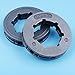 Produktbild Kettensägenteil ersetzt 2 Stk.404"-7T Zahn STD 7 Spline Rim Rim Kettenrad Kompatibel mit Huskvarna 395 394 XP 181 185 281 288 298 Kompatibel mit Poulan 2050 2075 2150