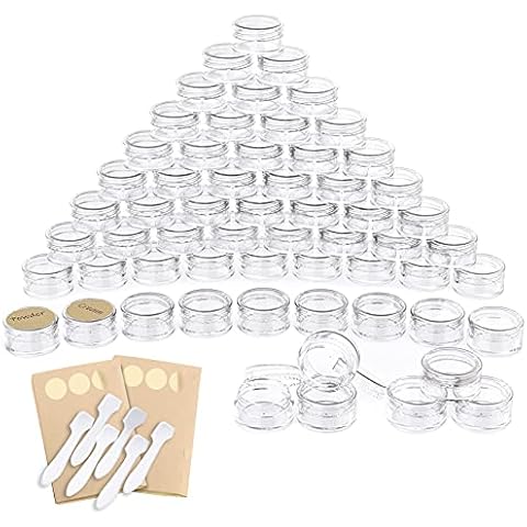 60 Piezas Contenedores de plástico PAMIYO Cover