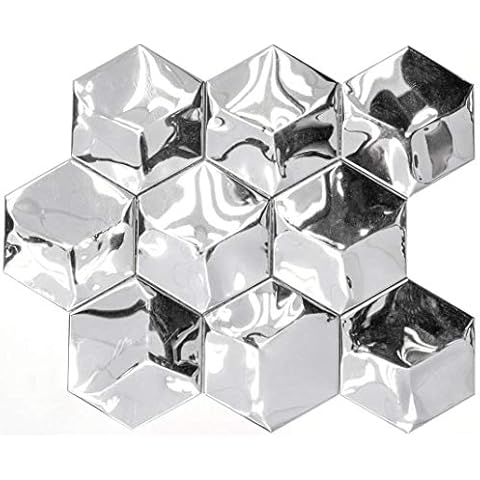 Carrelage mosaïque hexagonal Mosaik-Netzwerk Cover