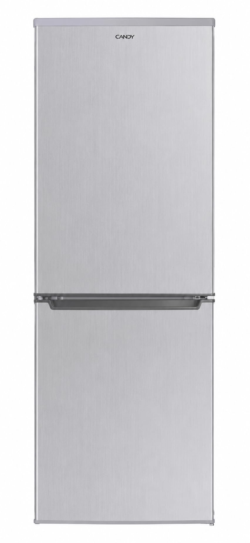 Candy Frigorifero Combinato a 2 Porte, 207 L, Libera Installazione, Classe E, Compatto, Temperatura Regolabile, Luce LED, Cassetto Crisper, 55 x 58 x 151 cm, Argento - CHCS514EX