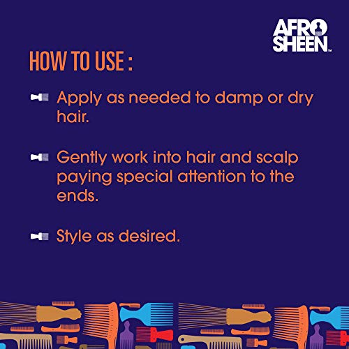 Afro Sheen Velvet Flow 4in1 Leavein Spray. Protects hair against heat, detangles, and