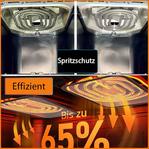 Grille Anti Projection pour Cosori Air Fryer 10 L/Cosori CAF-R901-AEU 8,5L, Couvercle Anti Eclaboussure pour Cosori Airfryer 10l Twinfry, Accessoires Air Fryer – Image 5