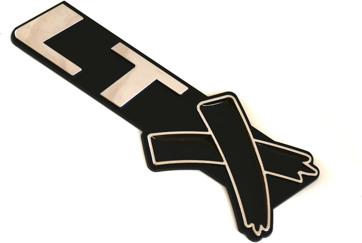 LTX エンブレム サイド リア リッド トランク 3D バッジ 交換用 シボレー コルベット LS LT ZL SS LTX (ク