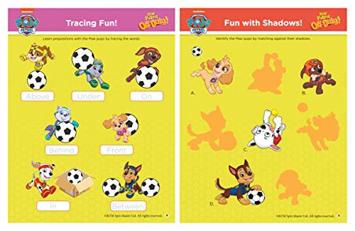 Image of Nickelodeon Paw Patrol - Off Duty! Fun Learning Set | Wipe & Clean Mats, Coloring Sheets, Stickers, Certificate & Pen | Ages 3-7 | Learn Through Play with Your Favorite Pups