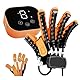 ASHLGQB Handrehabilitations-Roboterhandschuhe, einstellbare Stärke,wiederaufladbarer Reha-Trainer für die rechte Hand und die Linke Hand,für Patienten mit Handfunktionsstörungen