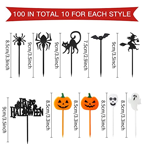 Halloween Cupcake Topper,Decorazioni per Cupcake