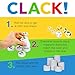AMIGO Games Clack! Categories - Exciting Kids Magnetic Stacking Game for 2-8 players Ages 7+ | Fun, Educational, & Fast-Paced Family Game