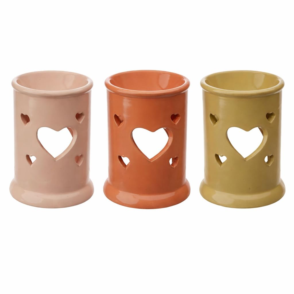 SWL Ceramic Oil & Wax Melt Burner | Essential Oil & Aroma Burner for Home Fragrance & Aromatherapy | Tealight Wax Melt Holder for Living Room, Bedroom & Gift Use — image 1