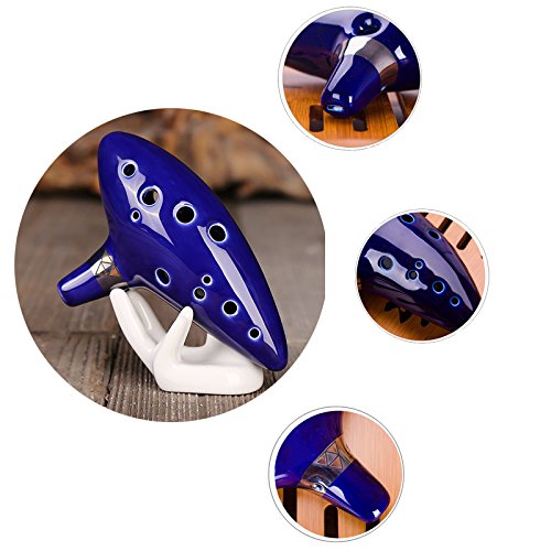 Aovoa BLUE-OCARINA-12NEW 12 Hole Ocarina For Legend Of Zelda thumb #2