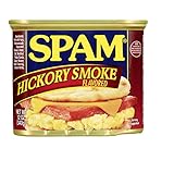 Spam, Hickory Smoke, Canned Meat, 12 Oz (Pack of 3)