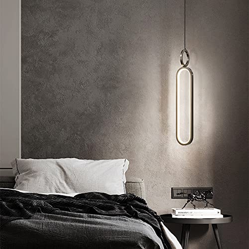 Lampe suspendue réglable pour couloir avec lustre LED dimmable - 5