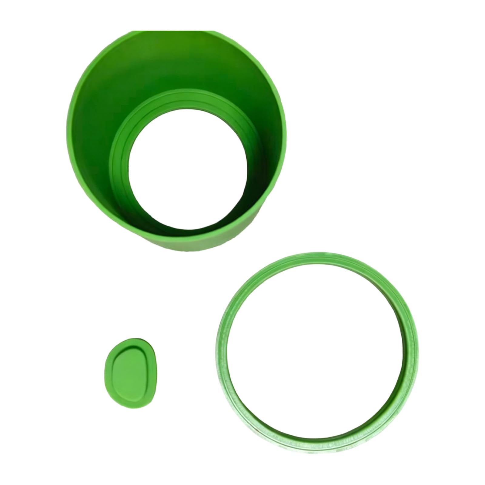 alloneslife Drinkware Seal Replacement Accessories, 3 Piece Cup Sleeve Gasket Components for Household Blending Upkeep Tasks Cup Gasket Seal Parts Drink Upkeep Beverage Prep Leak