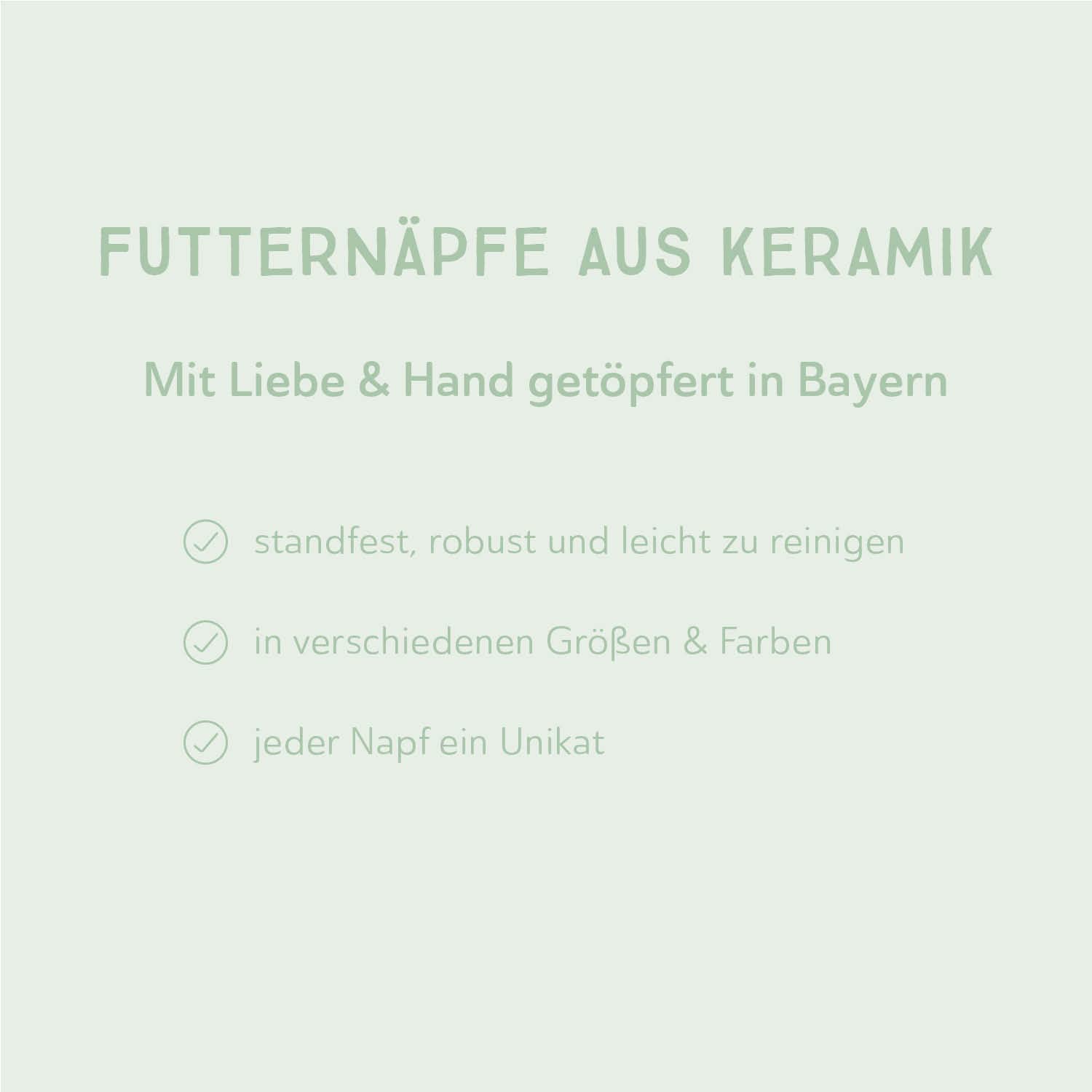 Keramiknapf Mandala Sand weiß - L (1 Liter, 20-21cm) | Hunde-Napf & Katzen-Napf, rund, handgetöpfert in Bayern, 7cm hoch, waschbar, spülmaschinenfest