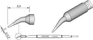 Jbc C210002 Soldering Tip for T210 Spitz