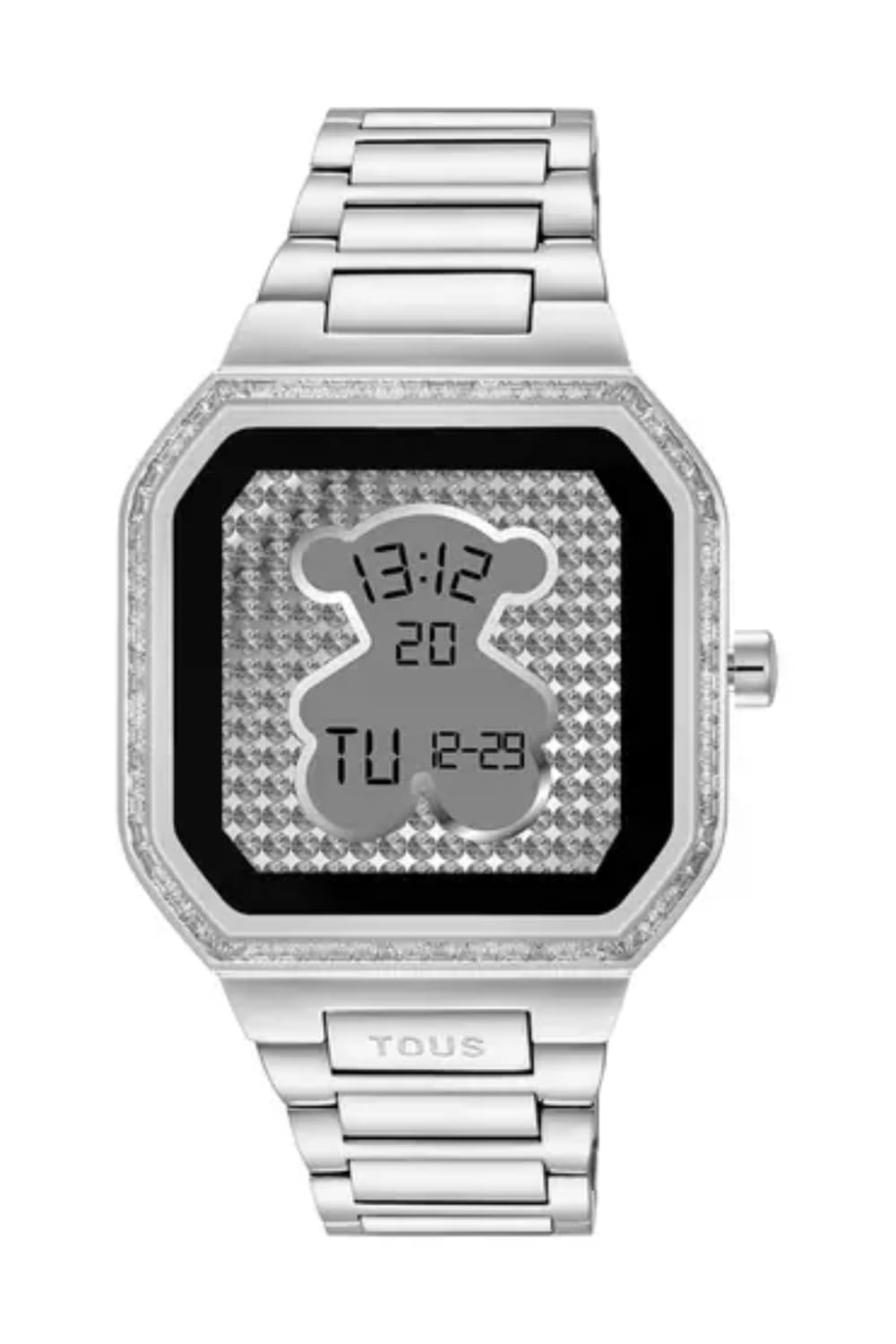 TOUS TOUS B-Connect Women's Silver Smartwatch Watch 3000139200