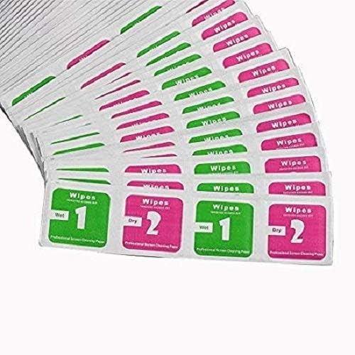 Milestone Wet and Dry Cleaning Small Wipes for Camera Lens Mobile Phone Smart Watch Tempered Glass for Crystal Clear Display(Set of 100 (50 Wet Wipes/50 Dry Wipes) (B0D2VYGWK9) Amazon Price History, Amazon Price Tracker