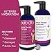 PURA D'OR Intense Therapy Shampoo & Conditioner Set (16oz x 2) Repairs Damaged, Distressed, Over-Processed Hair with Select Natural Ingredients, No Sulfates, All Hair Types, Men & Women