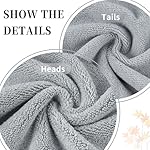 New Microfiber Bath Towel Set, 3 Piece, Oversize, Quick Dry, Lint Free, Includes Body, Hand and Face Towels - Image 2