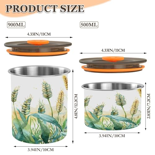 Envase de Café Hermético ATTX 900ml Acero Inoxidable miniatura 2