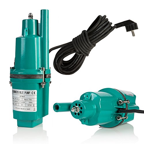 Preisvergleich Produktbild Tiefbrunnenpumpe Tauchpumpe ECO Wasserpumpe Brunnenpumpe Garten Pumpe Brunnen Membran Membranpumpe