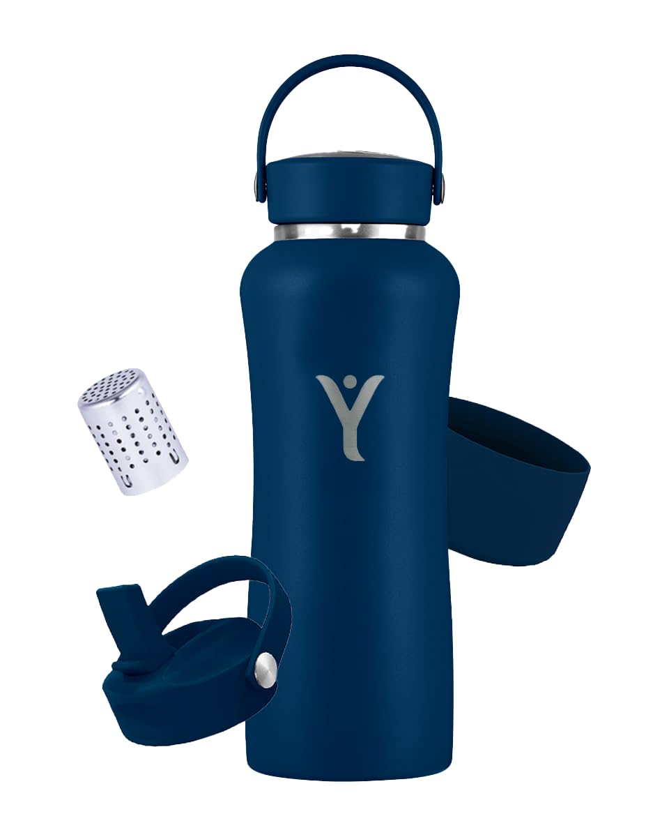 Amazon.com : DYLN Hydrogen Water Bottle Bundle – Includes Straw