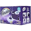 Fabuloso Spin Mop and Bucket Set, Hands-Free Pedal-Activated Spin Wringer, Adjustable Pole, Machine Washable and Replaceable Microfiber Mop Head, Works on All Hard Floor Surfaces